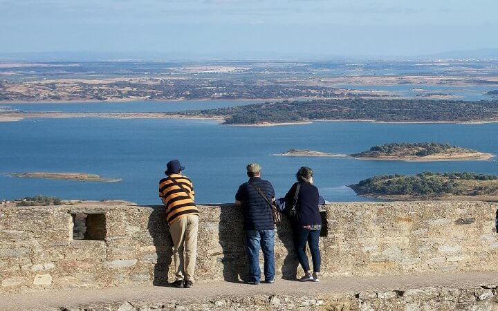 Grande Lago de Alqueva en Portugal
